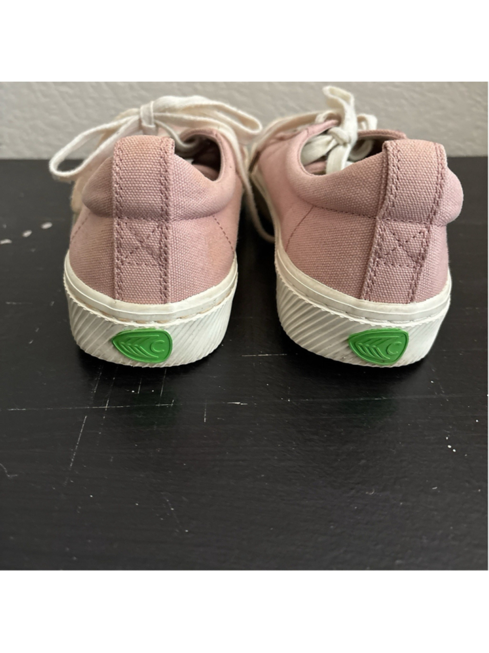 Cariuma OCA Low Women's 7.5 Pink Canvas Cork Sustainable Sneakers EU 38.5 - Picture 5 of 11